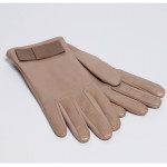 SISTE'S_F129D_guanti beige in pelle